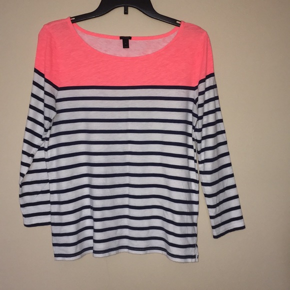 🔸📍j Crew Tee ,full sleeves , EUC Sz M - Picture 2 of 6